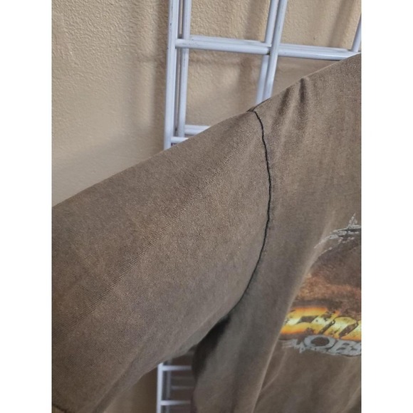 Y2k Brown dirt bike graphic tee - Picture 6 of 7